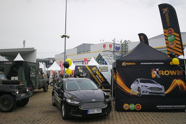 Krown Litexpo Auto Bazar 2019 parodos dalyvis