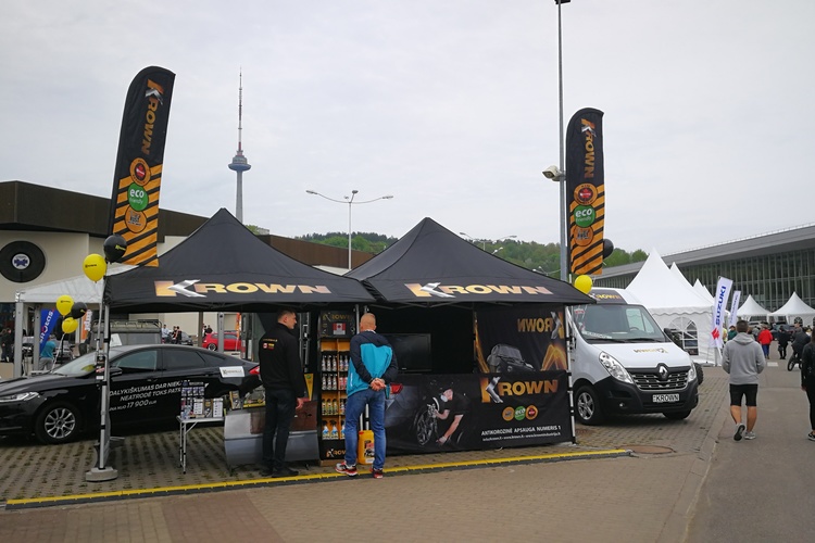 Krown Litexpo Auto Bazar 2019 parodos dalyvis