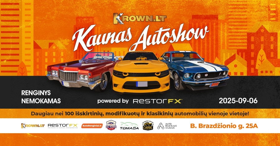KROWN KAUNAS AUTOSHOW 2025.09.06 (powered by RestorFX)